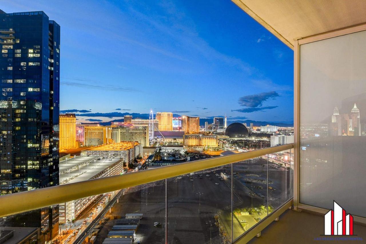 Mgm Signature-27-805 F1 Track & Strip View Balcony Las Vegas Exterior photo