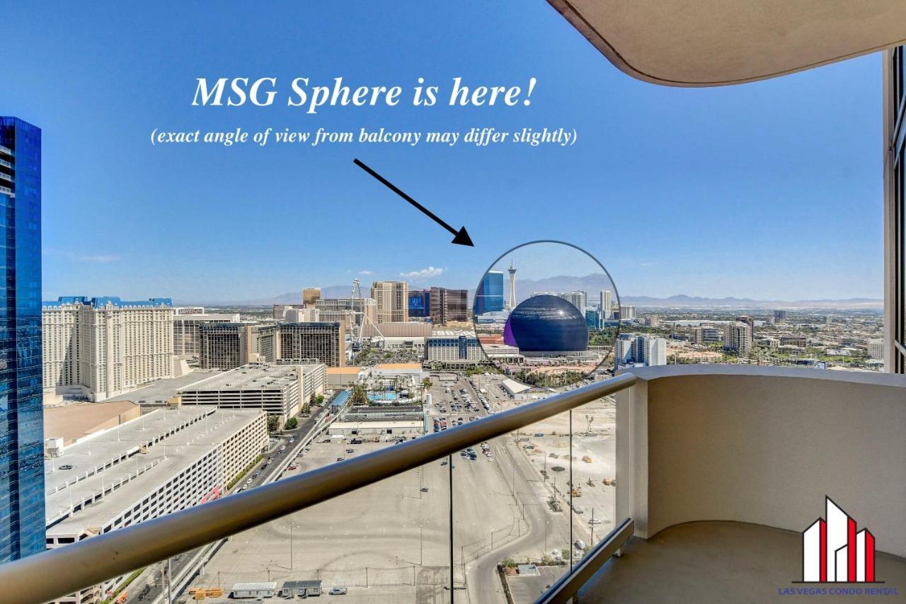 Mgm Signature-27-805 F1 Track & Strip View Balcony Las Vegas Exterior photo